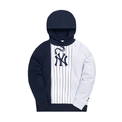 KITH × MLB New York Yankees Patchwork Sweatshirt Unisex Blue/Grey KH2451-115