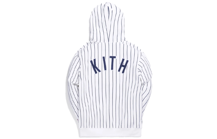 Lookbook KITH × MLB New York Yankees Hoodie Belang Unisex Putih KH2447-101