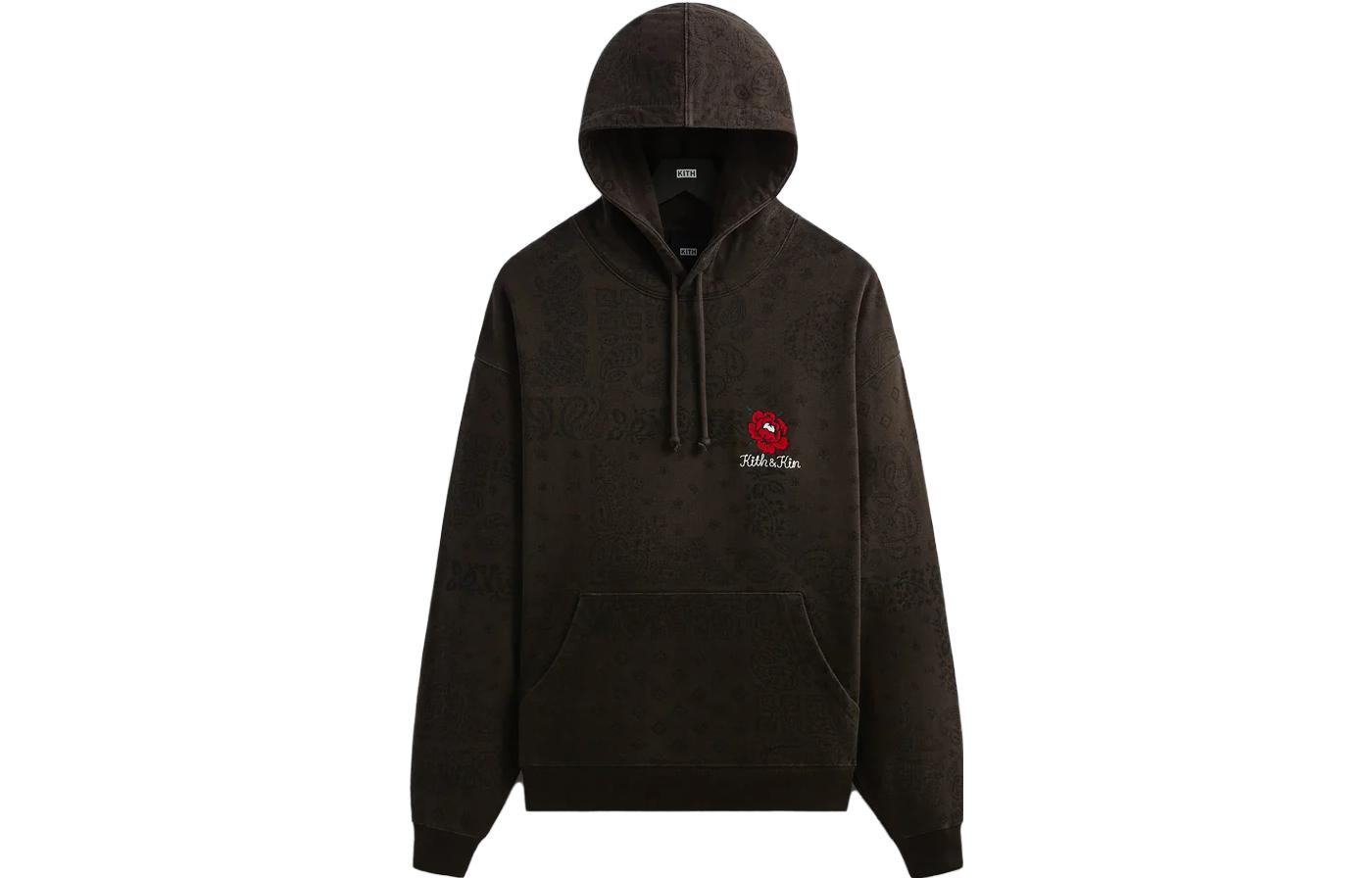 KITH  Brown Casual Pullover Hoodie KHM031466-211