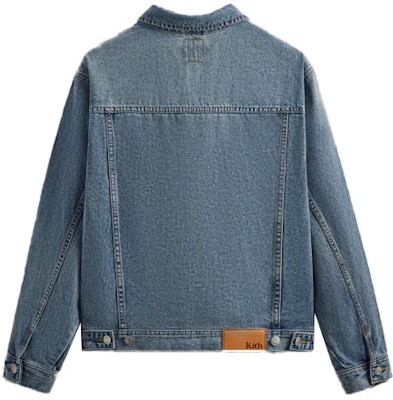 KITH 深蓝色休闲长袖牛仔夹克衬衫外套. KHM010269-416 Lookbook KITH 深蓝色休闲长袖牛仔夹克衬衫外套. KHM010269-416