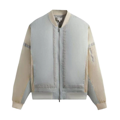 KITH Casual Multi-Pocket Zip Jacket - Colorblock Pink KHM010530-5034