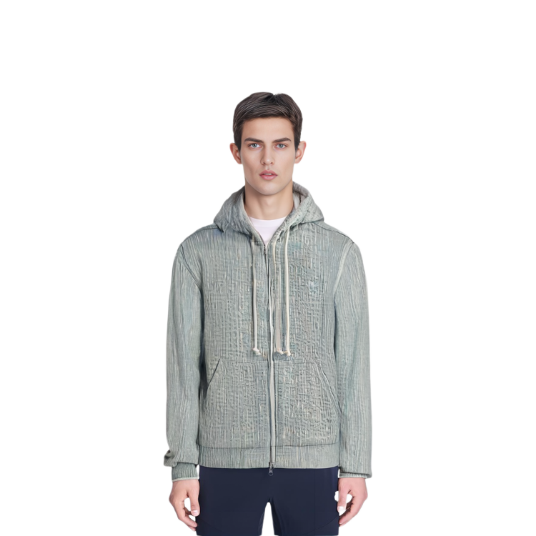 KITH  Glazed Hooded Casual Jacket Coat KHM031815-5016 圖 5