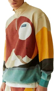 KITH Sudadera Gráfica Cremallera Media Manga Larga Rojo Sangre Casual. KHM030463-810 Order KITH Sudadera Gráfica Cremallera Media Manga Larga Rojo Sangre Casual. KHM030463-810