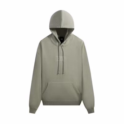 KITH Green Logo Hoodie Sweatshirt. KHM030873-341