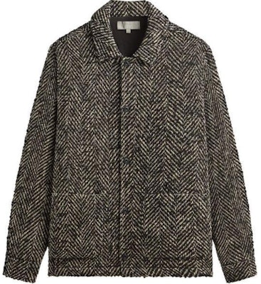 KITH Mixed-Color Long Sleeve Button-Up Jacket - Black KHM032633-001 Order KITH Mixed-Color Long Sleeve Button-Up Jacket - Black KHM032633-001