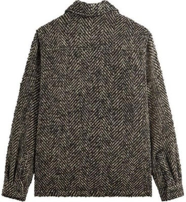 KITH Mixed-Color Long Sleeve Button-Up Jacket - Black KHM032633-001 Lookbook KITH Mixed-Color Long Sleeve Button-Up Jacket - Black KHM032633-001