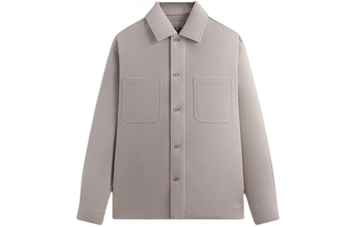 KITH  Retro Business Jacket - Solid Color Pyramid Design KHM031819-205