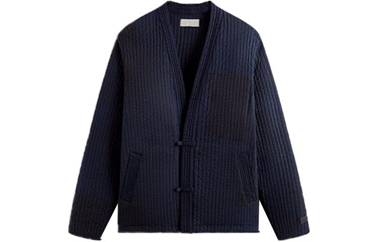 KITH  Single-Breasted Cardigan Casual Jacket in Ink Color. KHM010531-432