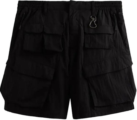 KITH纯色休闲短裤黑色配腰带环设计。 KHM060232-001 Order KITH纯色休闲短裤黑色配腰带环设计。 KHM060232-001