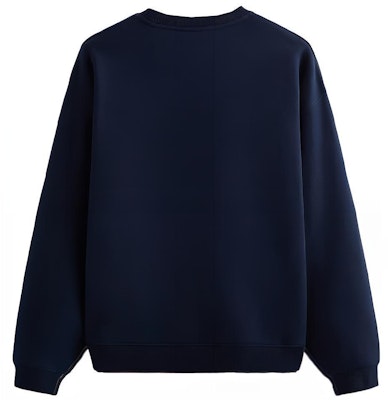 KITH ソリッドカラー クルーネック オーバーサイズ スウェットシャツ ブルー KHM031004-413 Lookbook KITH ソリッドカラー クルーネック オーバーサイズ スウェットシャツ ブルー KHM031004-413