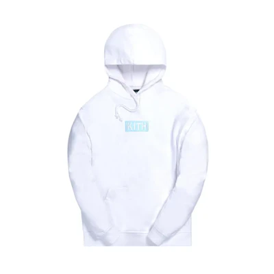 KITH Solid Color Pullover Hoodie Sweatshirt White KH2630-101