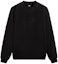 Buy KITH Sudadera Negra de Manga Larga con Logo Sólido Impreso KHM030874-001