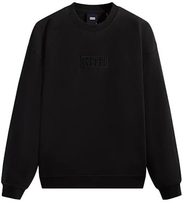 KITH Sudadera Negra de Manga Larga con Logo Sólido Impreso KHM030874-001 Order KITH Sudadera Negra de Manga Larga con Logo Sólido Impreso KHM030874-001