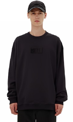 KITH Sudadera Negra de Manga Larga con Logo Sólido Impreso KHM030874-001 Lookbook KITH Sudadera Negra de Manga Larga con Logo Sólido Impreso KHM030874-001