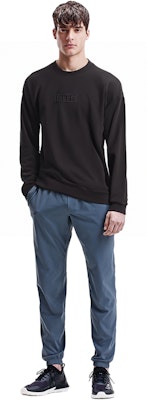 KITH Sudadera Negra de Manga Larga con Logo Sólido Impreso KHM030874-001 Shop KITH Sudadera Negra de Manga Larga con Logo Sólido Impreso KHM030874-001