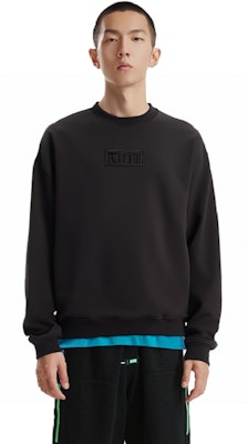 KITH Sudadera Negra de Manga Larga con Logo Sólido Impreso KHM030874-001 Purchase KITH Sudadera Negra de Manga Larga con Logo Sólido Impreso KHM030874-001
