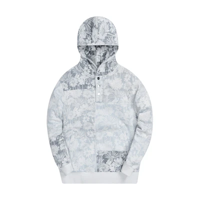 KITH All-Over Floral Hoodie Unisex Light Blue KH2710-404