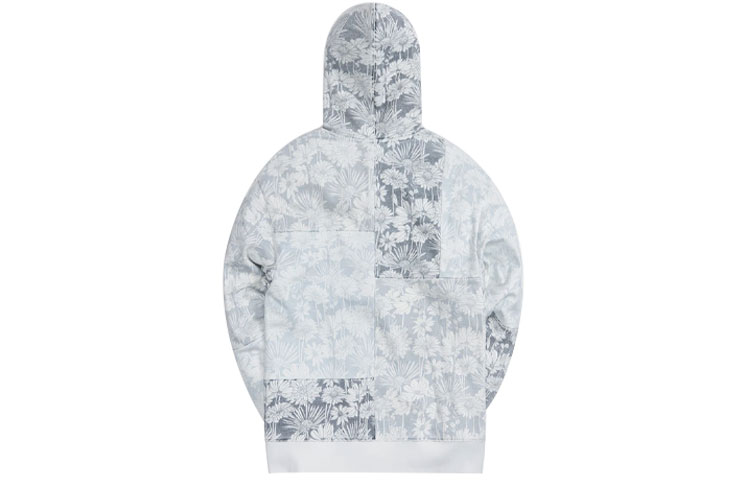 Lookbook KITH All-Over Floral Hoodie Unisex Light Blue KH2710-404