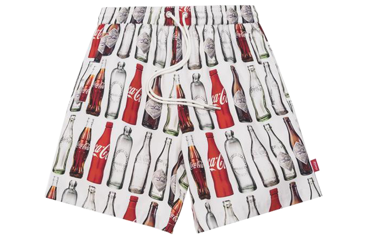KITH All-Over Print White Unisex Shorts KH6265-101