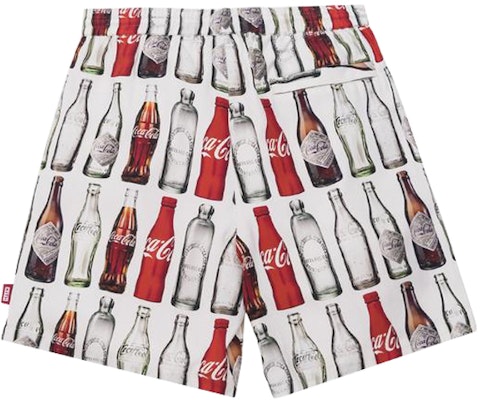 키스 올오버 프린트 화이트 유니섹스 반바지 KH6265-101 Lookbook 키스 올오버 프린트 화이트 유니섹스 반바지 KH6265-101