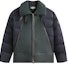 Order KITH Arden Green Zip-Up Collared Patchwork Jacket. KHM010645-178