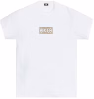 Order Camiseta Unisex Blanca KITH Beige Moroccan Tile Classic Logo Casual. KH030132-101