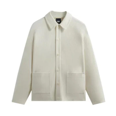 KITH Beige Solid Single-Breasted Collar Fit Jacket KHM031324-104
