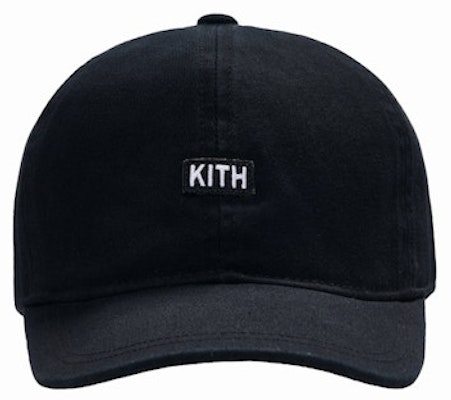 KITH BG Classic Logo Cap Black Buy KITH BG Classic Logo Cap Black