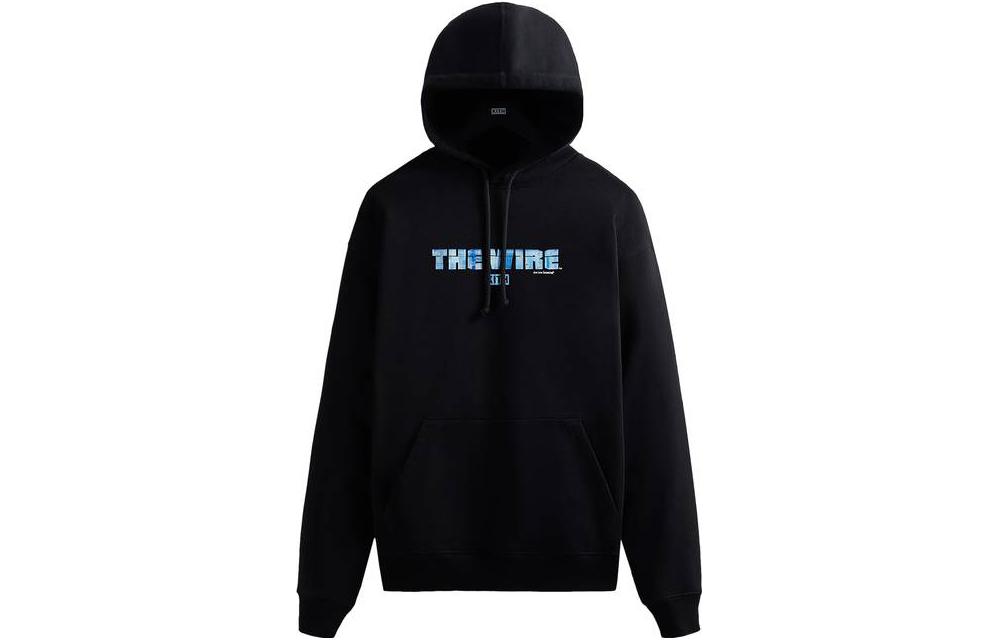 KITH Black Logo Pullover Hoodie Long Sleeve KHM030490-001