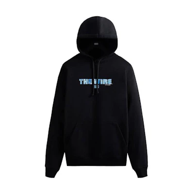KITH Black Logo Pullover Hoodie Long Sleeve KHM030490-001