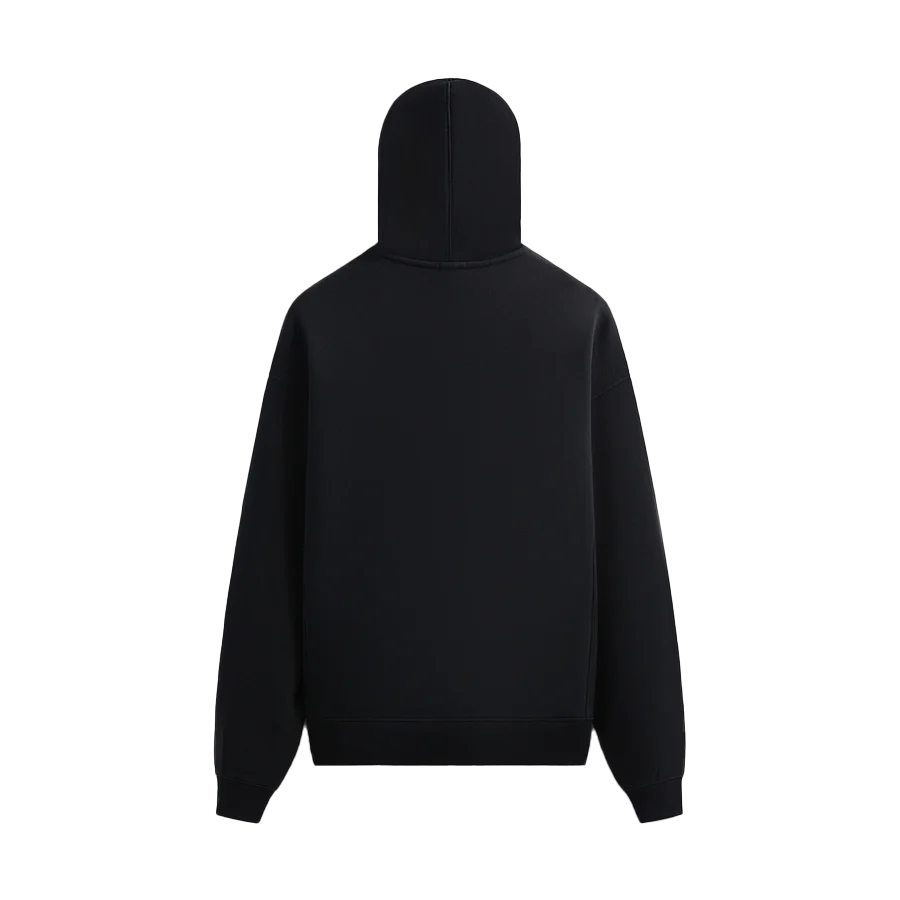 Lookbook KITH Black Oversized Plain Hoodie khm032143-001