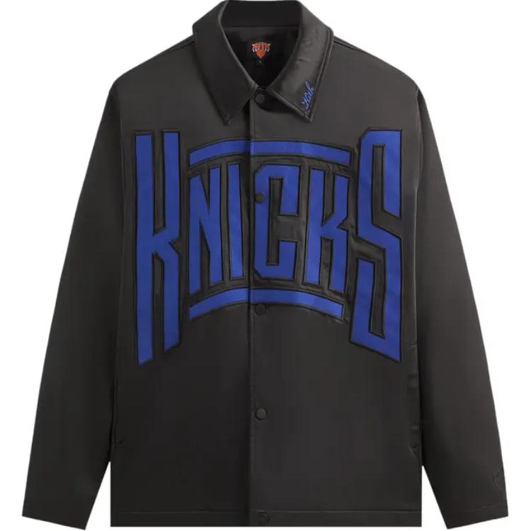 KITH Black Single-Breasted Long Sleeve Jacket KHM010696-001