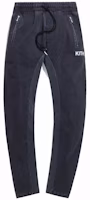 KITH Bleecker Crystal Wash Fleece Sweatpant Black KITH Bleecker Crystal Wash Fleece Sweatpant Black