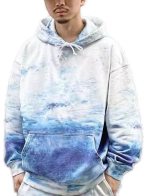 KITH Blue Printed Hoodie Long Sleeve Sweatshirt KHM030346-424 Shop KITH Blue Printed Hoodie Long Sleeve Sweatshirt KHM030346-424
