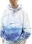 Shop KITH Blue Printed Hoodie Long Sleeve Sweatshirt KHM030346-424