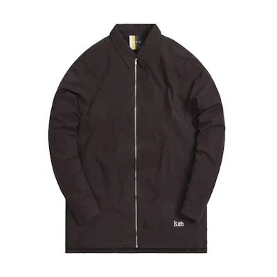 KITH Brown Collared Zip-Up Jacket KH3998-211