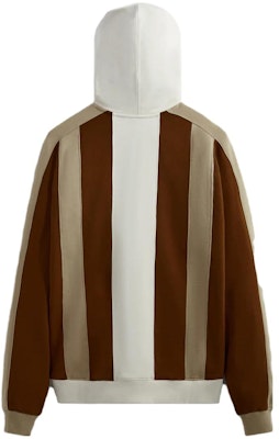 KITH Hoodie Coklat Colorblock Unisex Kasual Gaya Amerika. khm030744-245 Lookbook KITH Hoodie Coklat Colorblock Unisex Kasual Gaya Amerika. khm030744-245