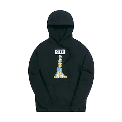 KITH Cartoon Graphic Hoodie Black KH2628-100