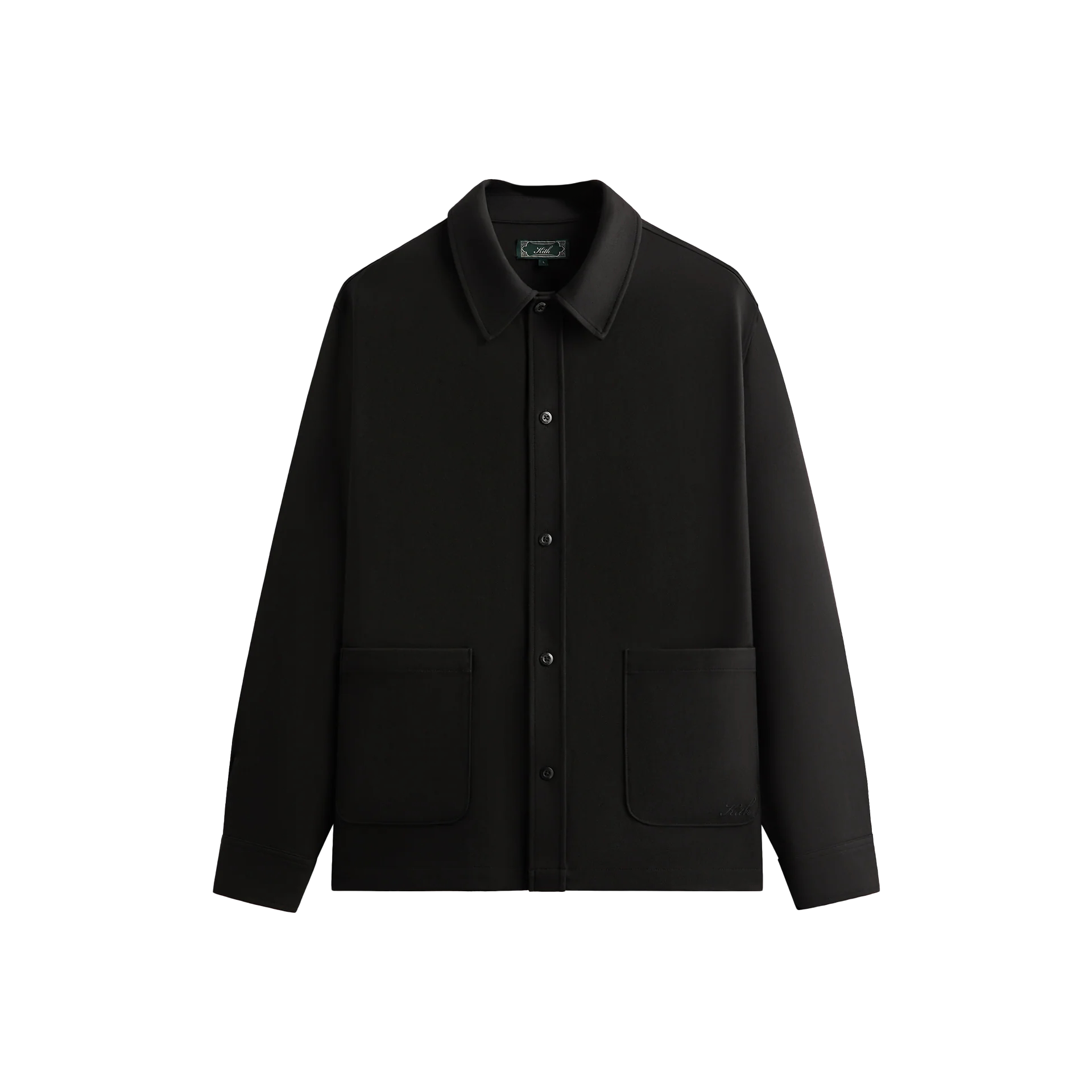 KITH Casual Fashion Loose-Fit Black Jacket KHM033518-001