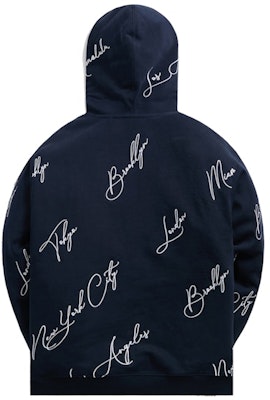 Kith City Script Hoodie Nocturnal Order Kith City Script Hoodie Nocturnal
