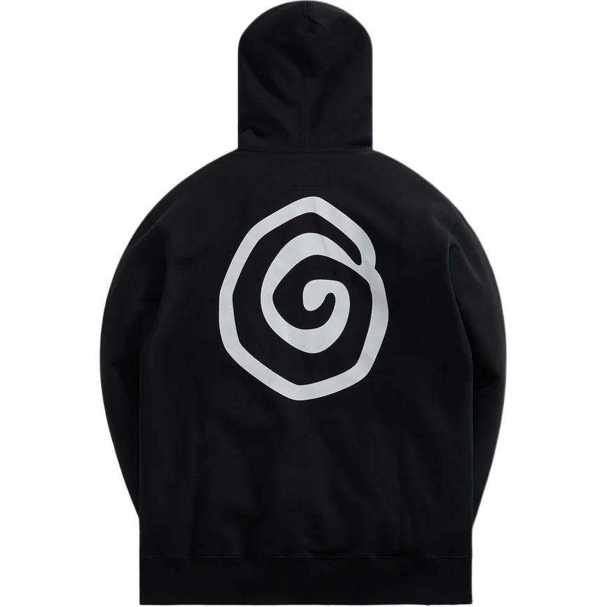 KITH Core Logo Oversized Hoodie Black () os8ac001-blk