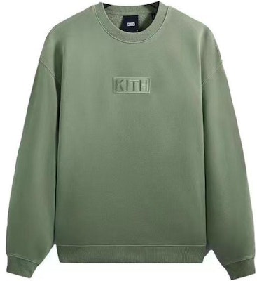 Sudadera Unisex Verde KITH Cyber Monday con Logo Bordado en el Pecho. KHM030874-342 Buy Sudadera Unisex Verde KITH Cyber Monday con Logo Bordado en el Pecho. KHM030874-342