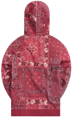 KITH 解构佩斯利印花连帽衫 红色 Williams III KH2652-608 Lookbook KITH 解构佩斯利印花连帽衫 红色 Williams III KH2652-608