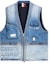 Buy KITH Denim Quilted Tactical Vest Light Blue