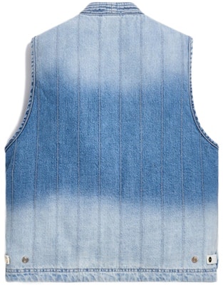 KITH Denim Quilted Tactical Vest Light Blue Order KITH Denim Quilted Tactical Vest Light Blue