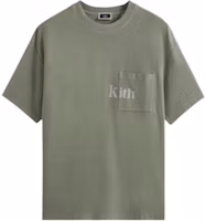 KITH Dopamine Loose Fit Crewneck Pocket T-Shirt Casual Solid Color. KHM030453-326 KITH Dopamine Loose Fit Crewneck Pocket T-Shirt Casual Solid Color. KHM030453-326