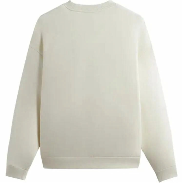 KITH Embroidered Pullover Crewneck Sweatshirt Beige - KHM031782-104 圖 3