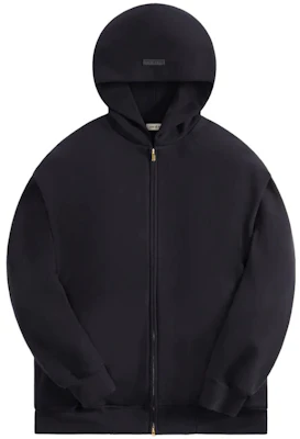 KITH Eternal Fleece Hoodie Hitam Jaket Full-Zip Casual FGE50025FLC-BLK Buy KITH Eternal Fleece Hoodie Hitam Jaket Full-Zip Casual FGE50025FLC-BLK