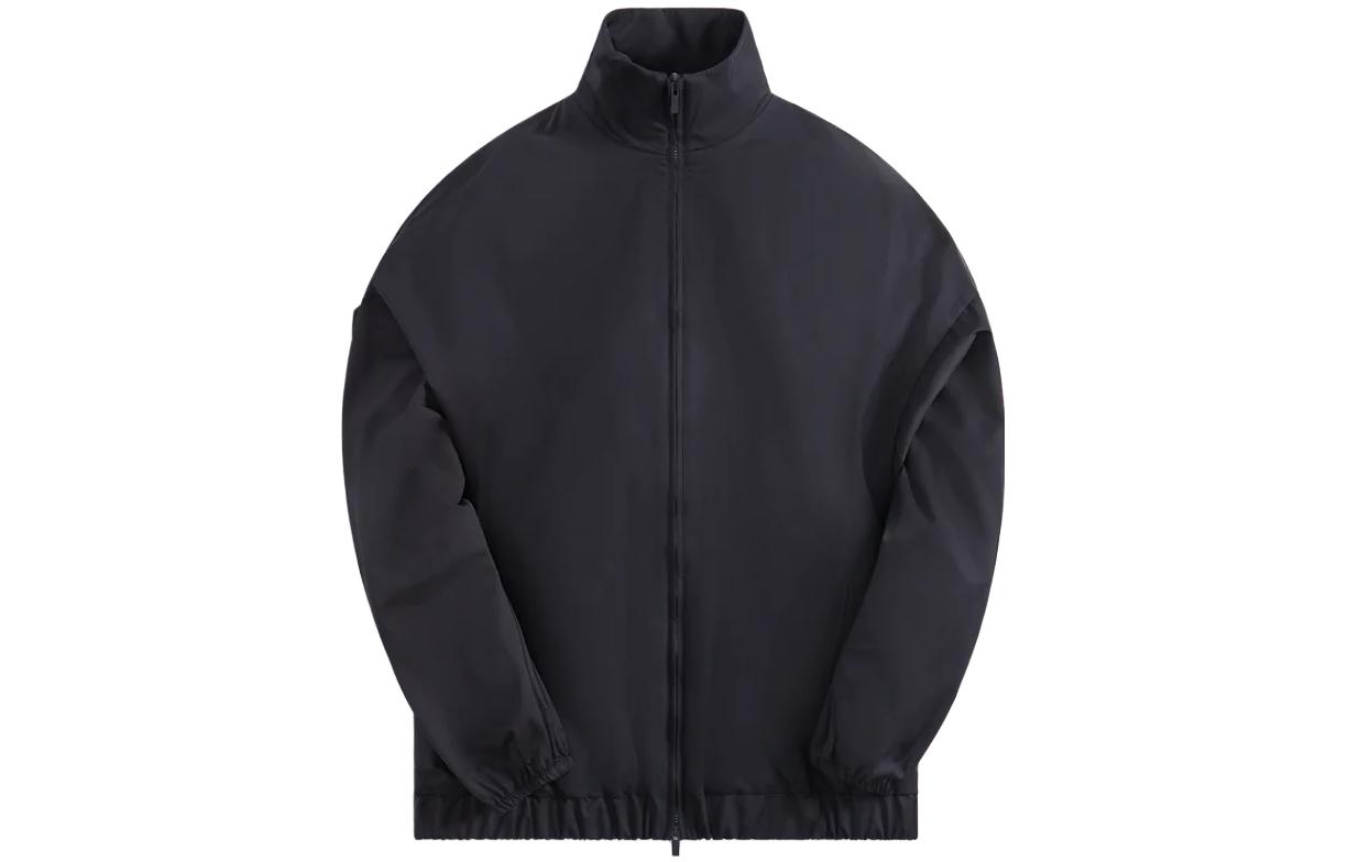 KITH Eternal Wool Nylon Track Jacket Black Full-Zip Jacket FGE30013A-BLK