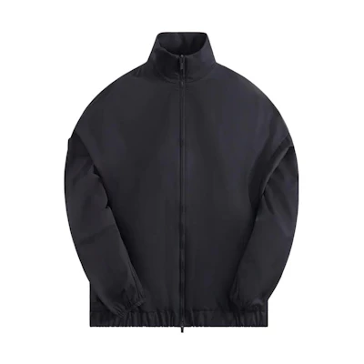 KITH Eternal Wool Nylon Track Jacket Black Full-Zip Jacket FGE30013A-BLK